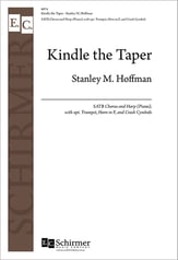 Kindle the Taper SATB choral sheet music cover